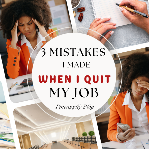 Mistakes to avoid before you leave your current role